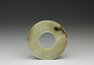 图片[3]-Bi disc with grain pattern, mid Warring States Period to early Western Han dynasty (c. 375 – 141 BCE)-China Archive